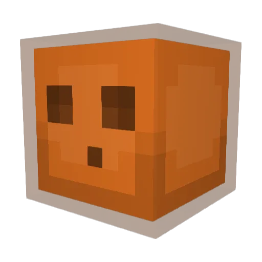 TeppiStepsister Minecraft avatar head, 3D render
