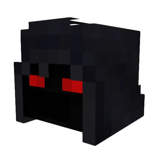Tequila2233 Minecraft avatar head, 3D render