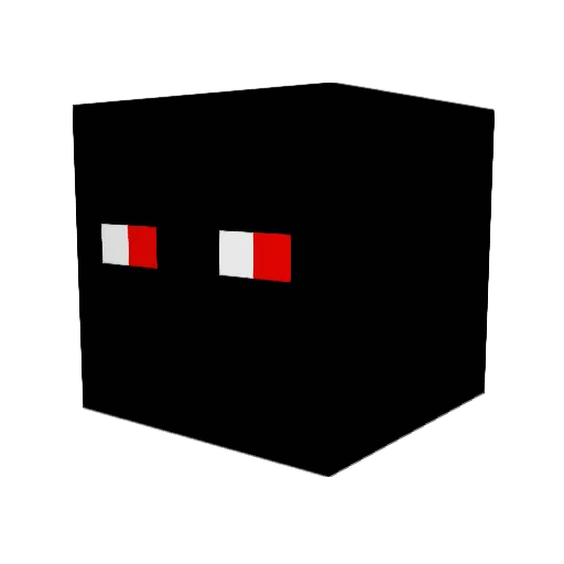 TeraNino Minecraft avatar head, 3D render