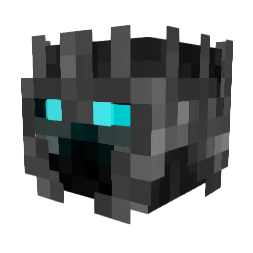 Teraneck Minecraft avatar head, 3D render