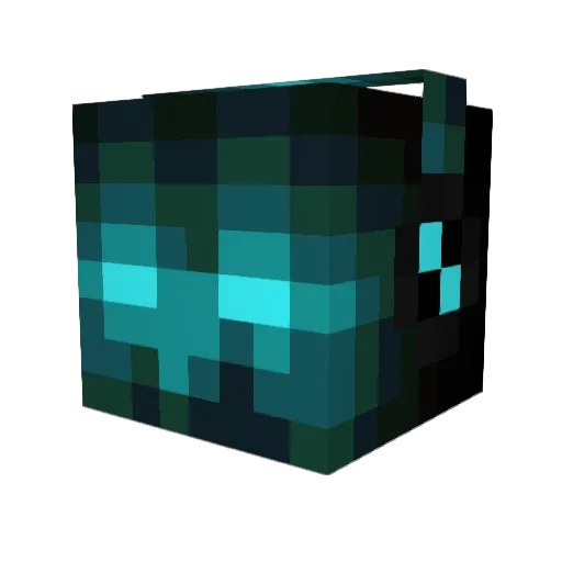 Teratodia96 Minecraft avatar head, 3D render