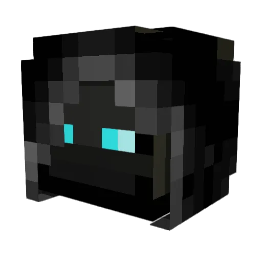 Teraviv Minecraft avatar head, 3D render
