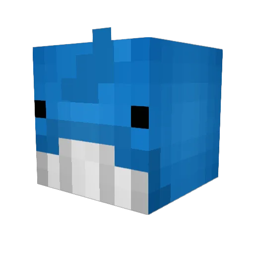 TeriyakiTakeaway Minecraft avatar head, 3D render