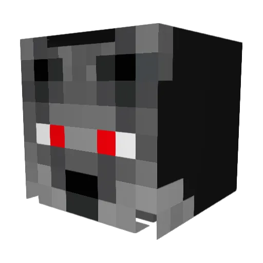 Term123111 Minecraft avatar head, 3D render
