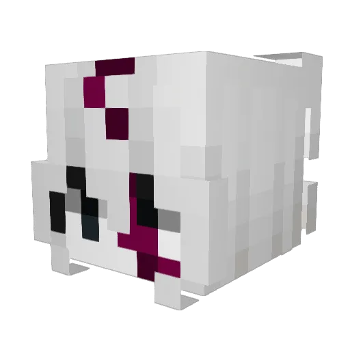 TerminatorX42 Minecraft avatar head, 3D render