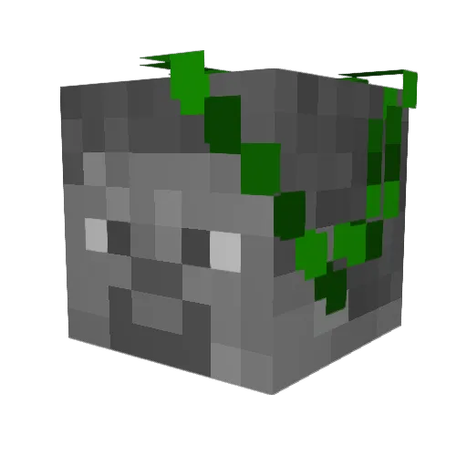 Terminator_Elmo Minecraft avatar head, 3D render