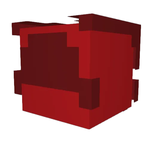 TernetNinja13 Minecraft avatar head, 3D render