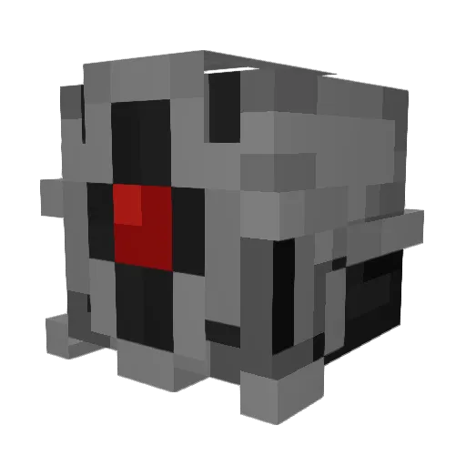 Terno__ Minecraft avatar head, 3D render