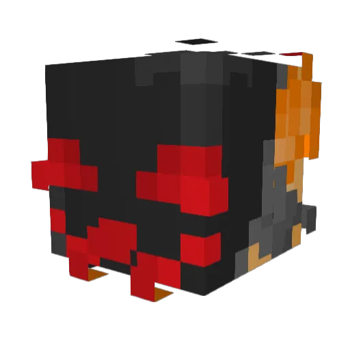 Teromax34 Minecraft avatar head, 3D render