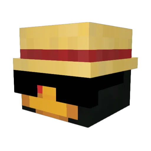 Terr4__ Minecraft avatar head, 3D render