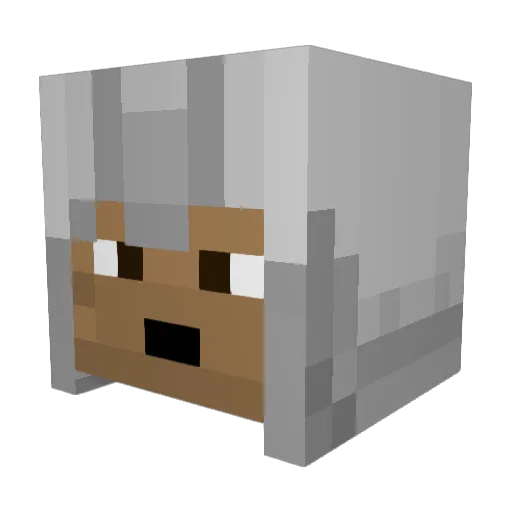 Terran_the_Just Minecraft avatar head, 3D render