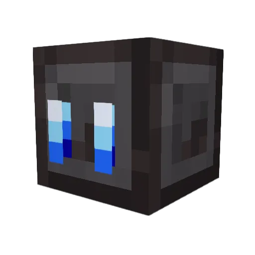Terrasparkz Minecraft avatar head, 3D render