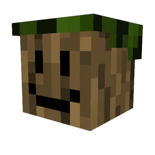 TerribleCoder Minecraft avatar head, 3D render