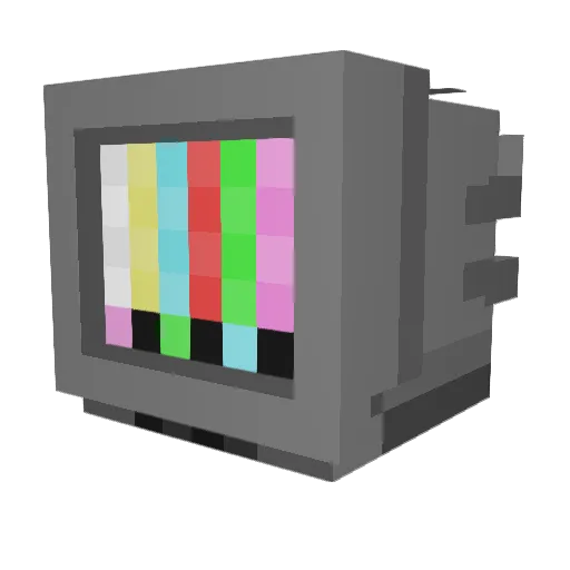 TerribleName Minecraft avatar head, 3D render