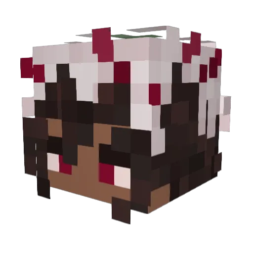 Terrible_Tony Minecraft avatar head, 3D render