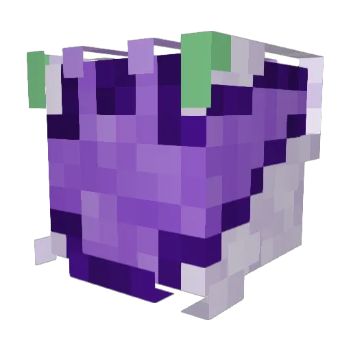 Terribleuncle Minecraft avatar head, 3D render
