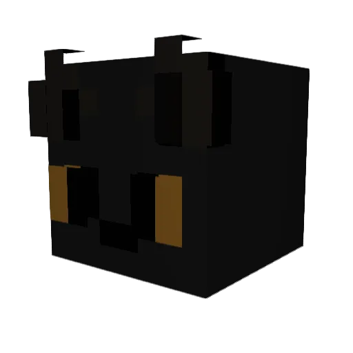 Terry_Wing Minecraft avatar head, 3D render