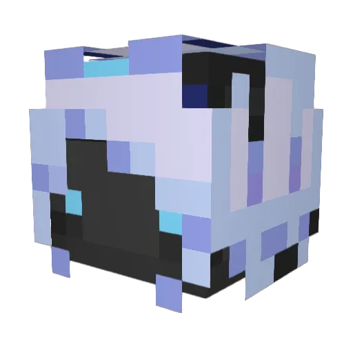 TeryVeneno Minecraft avatar head, 3D render