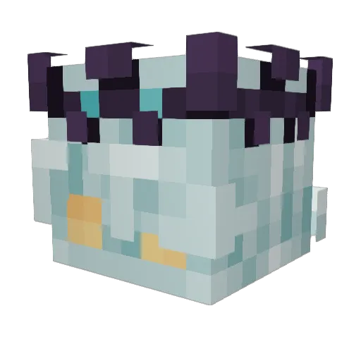 TeryWalle Minecraft avatar head, 3D render