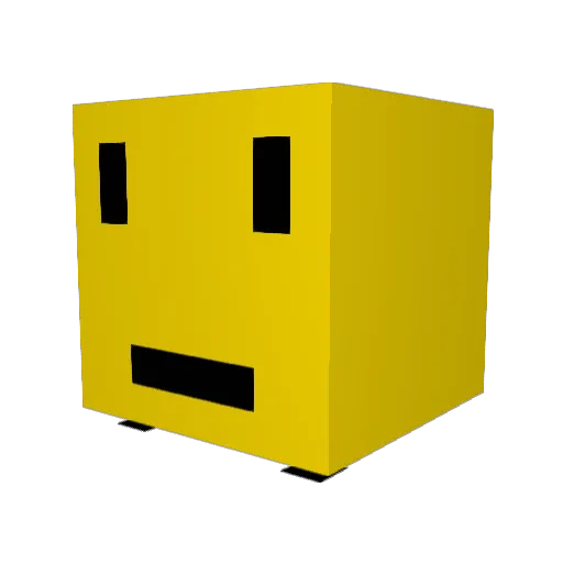 Terzeck Minecraft avatar head, 3D render