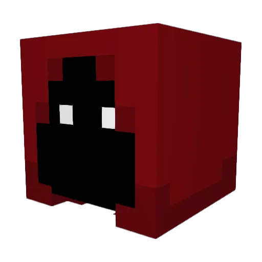 Tesfor Minecraft avatar head, 3D render