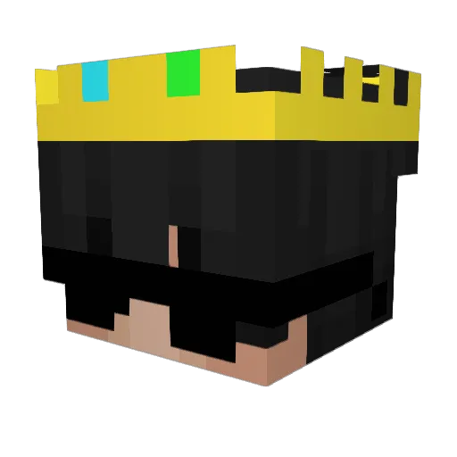 TessaG Minecraft avatar head, 3D render