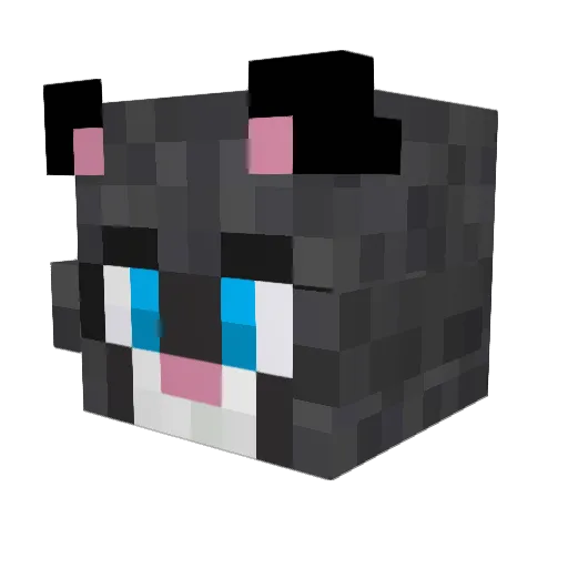 Tessandra Minecraft avatar head, 3D render
