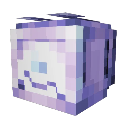 Test_Dumbey Minecraft avatar head, 3D render