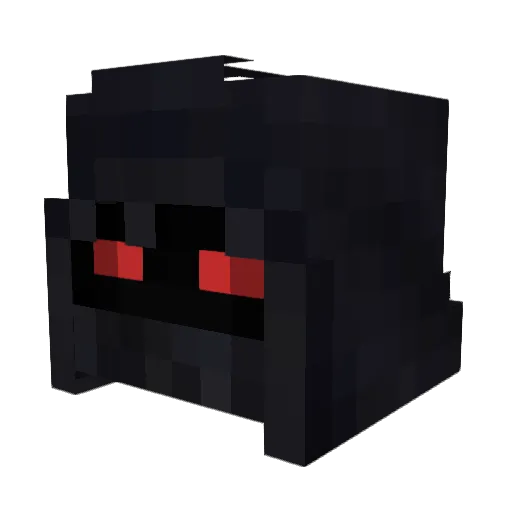 Testi_cullard Minecraft avatar head, 3D render