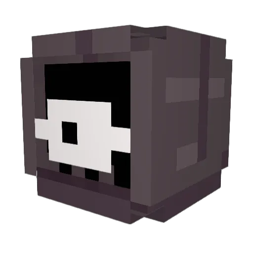 Tetarfall Minecraft avatar head, 3D render