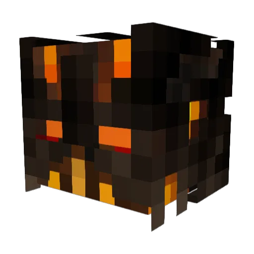 Tethol Minecraft avatar head, 3D render