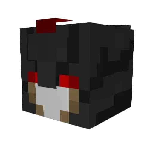 Teto_TheBetrayer Minecraft avatar head, 3D render