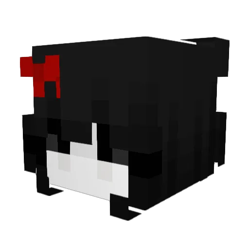 Teuzzada Minecraft avatar head, 3D render