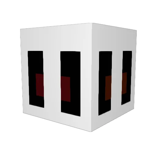 TevaJohnson Minecraft avatar head, 3D render