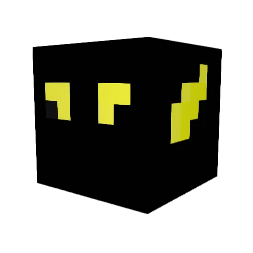 Texas994a Minecraft avatar head, 3D render