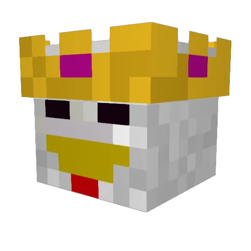TexasCata97 Minecraft avatar head, 3D render