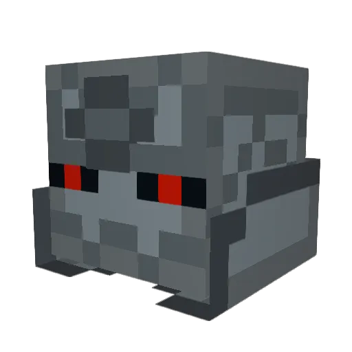 Texasaggie Minecraft avatar head, 3D render