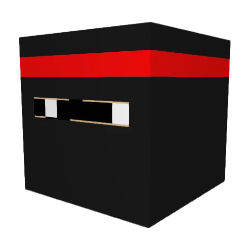 Texastech15kill Minecraft avatar head, 3D render