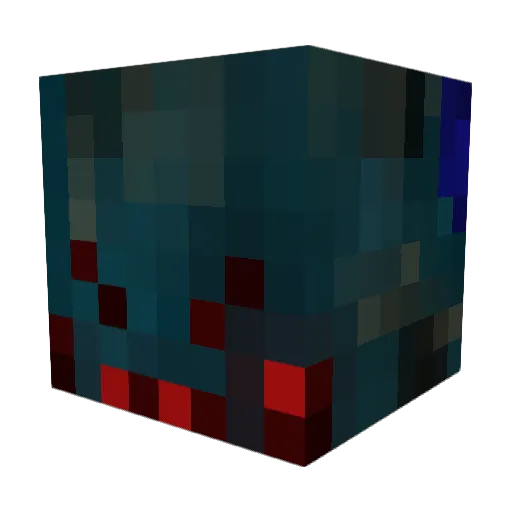 TexturePackPls Minecraft avatar head, 3D render