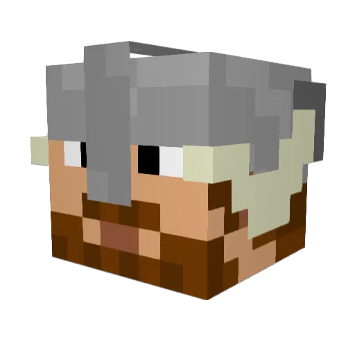 TexxyBoy Minecraft avatar head, 3D render