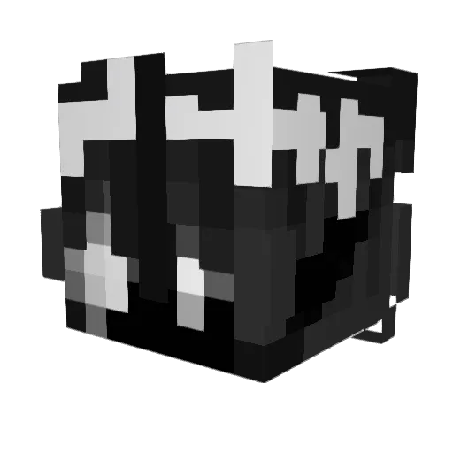 Teyko11 Minecraft avatar head, 3D render