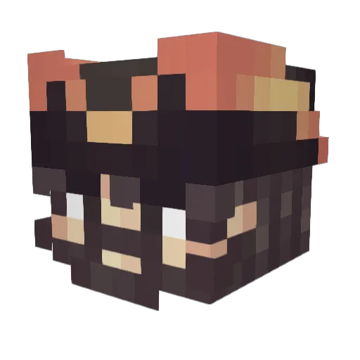 Teymi4821 Minecraft avatar head, 3D render