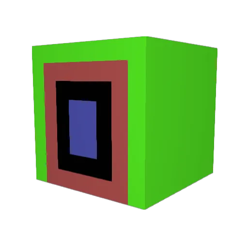 Tezealot Minecraft avatar head, 3D render
