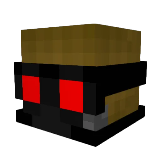Th29 Minecraft avatar head, 3D render