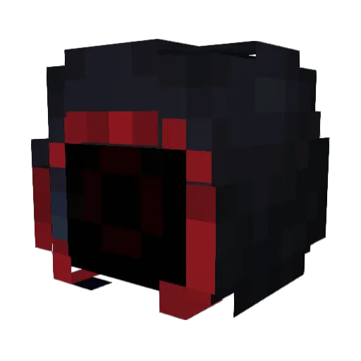 Th3DungeonMaster Minecraft avatar head, 3D render