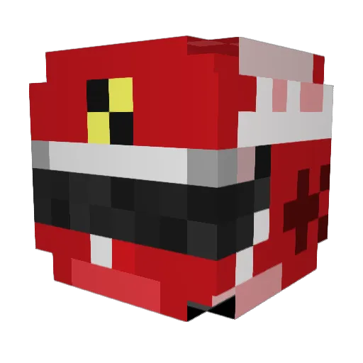 Th3Fr4m3_1 Minecraft avatar head, 3D render