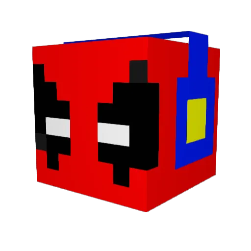 Th3G4m3 Minecraft avatar head, 3D render
