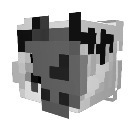 Th3__Gh0st Minecraft avatar head, 3D render