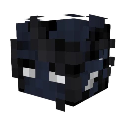 Th3s3us Minecraft avatar head, 3D render