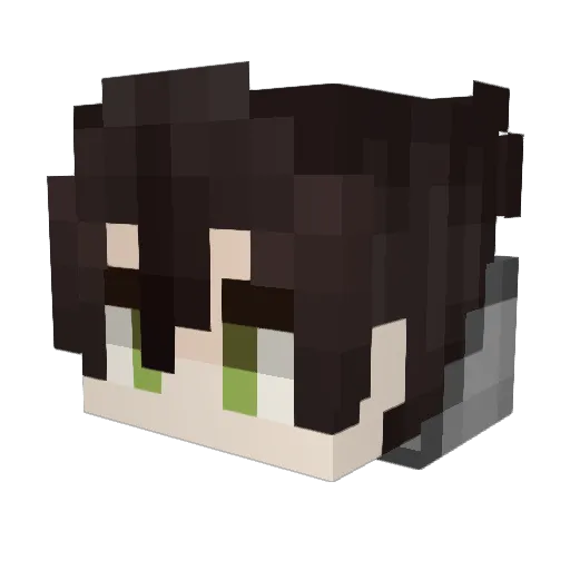 Th4gamer Minecraft avatar head, 3D render